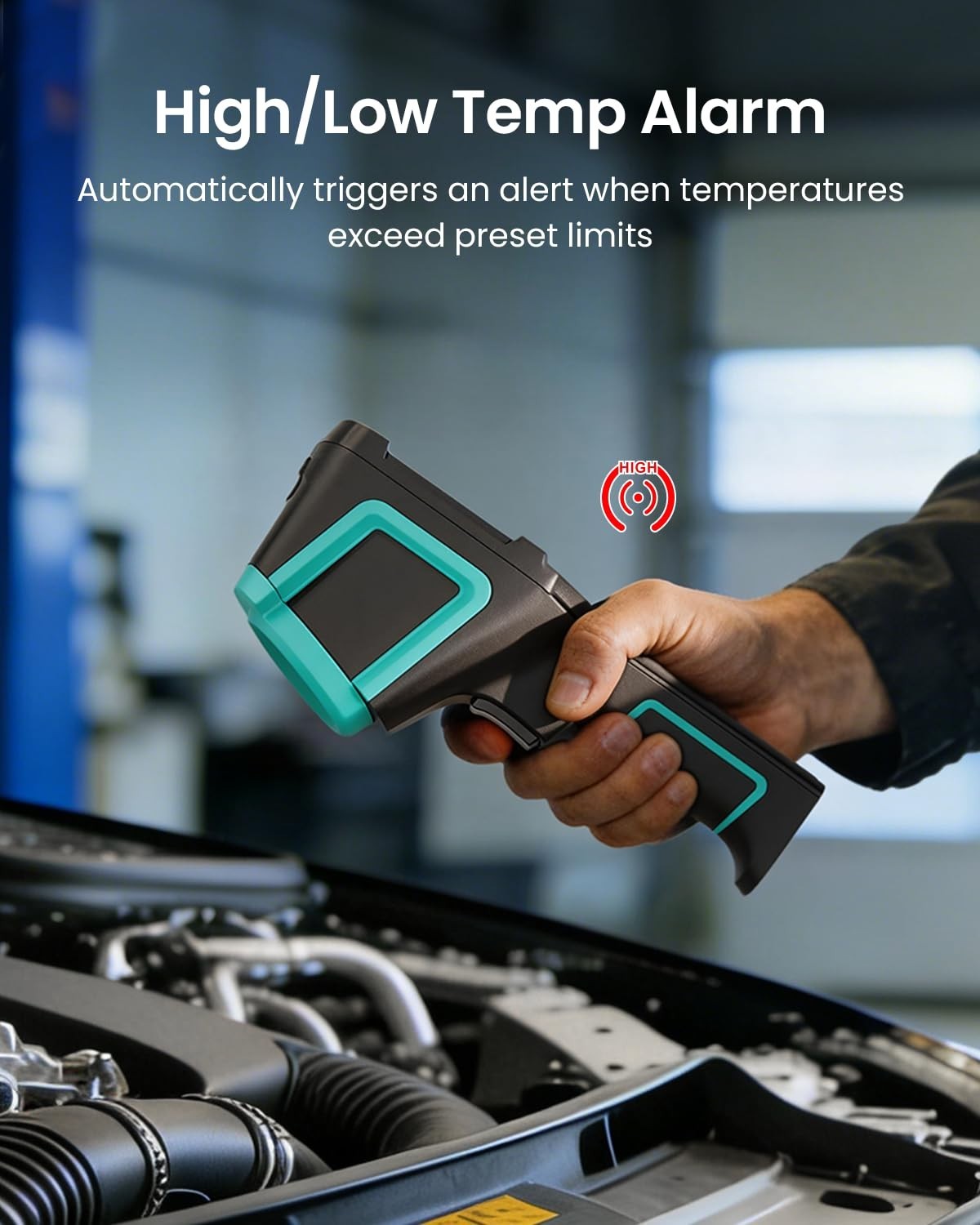 Handheld Infrared Thermal Imager – Super Resolution, Adjustable Emissivity