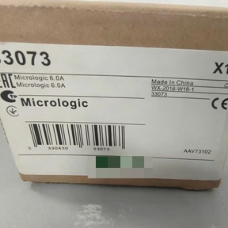 New Schneider 33073 Micrologic 6.0A In Box Expedited ShippingControl unit brand