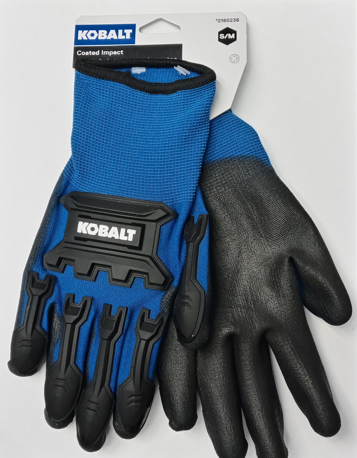 Kobalt Coated Impact General Utility Gloves Small/Medium 2160238