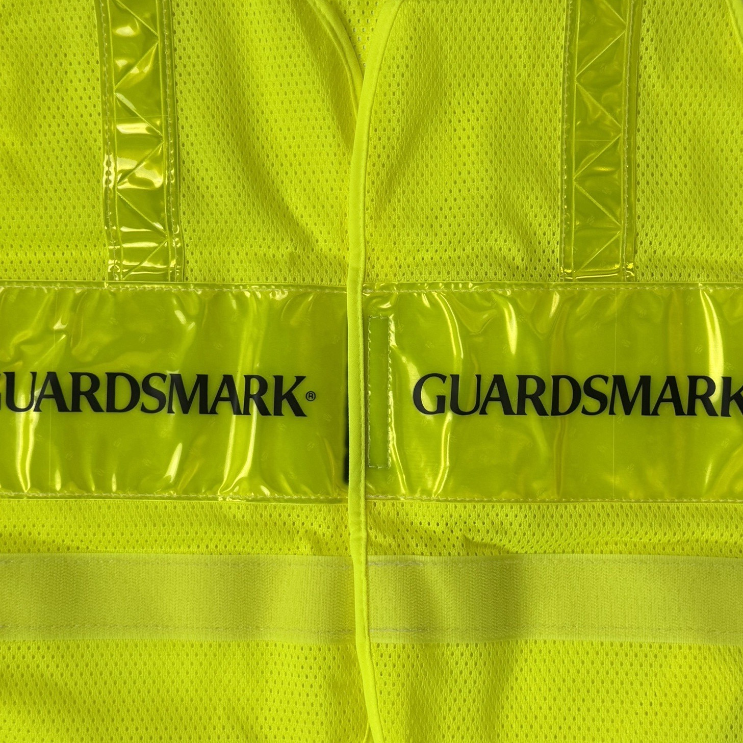 NEW Security Guard Mesh Vest Event Security School Safety Bouncer Sz XL