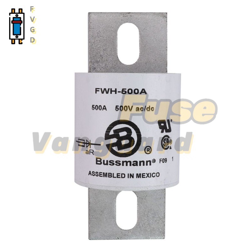 1PC New Eaton Bussmann FWH-500A FWH500A 500A 500V Fuses Fast Acting Fuse