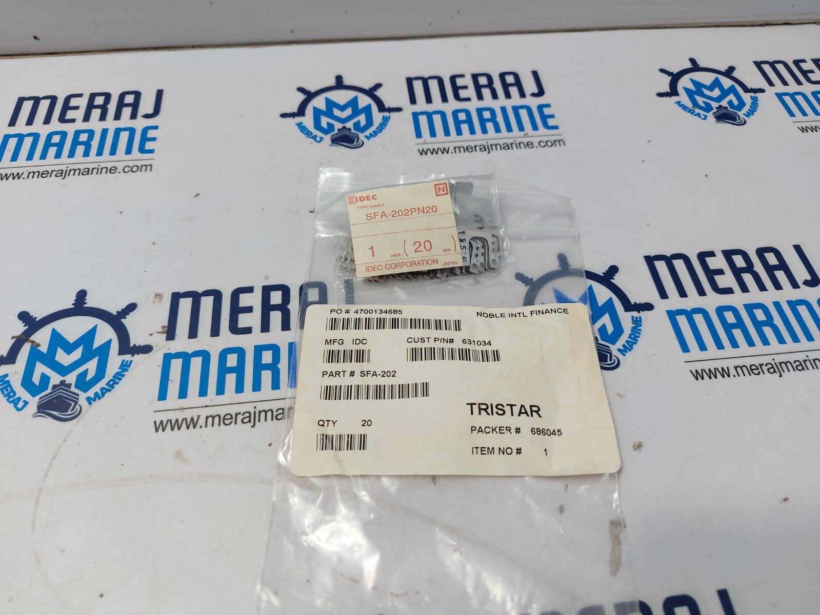 IDEC SFA-202 PN20 Cust Pin 1Pack 20Pcs