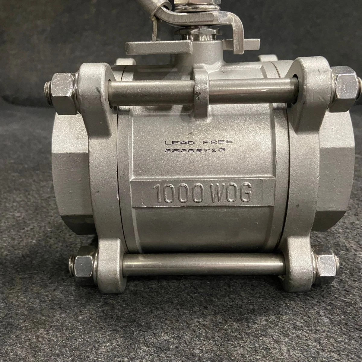 3″ TCI 316/316L TC 3000S 3-pieces socketweld Ball Valve w/ o-ring, silicone free