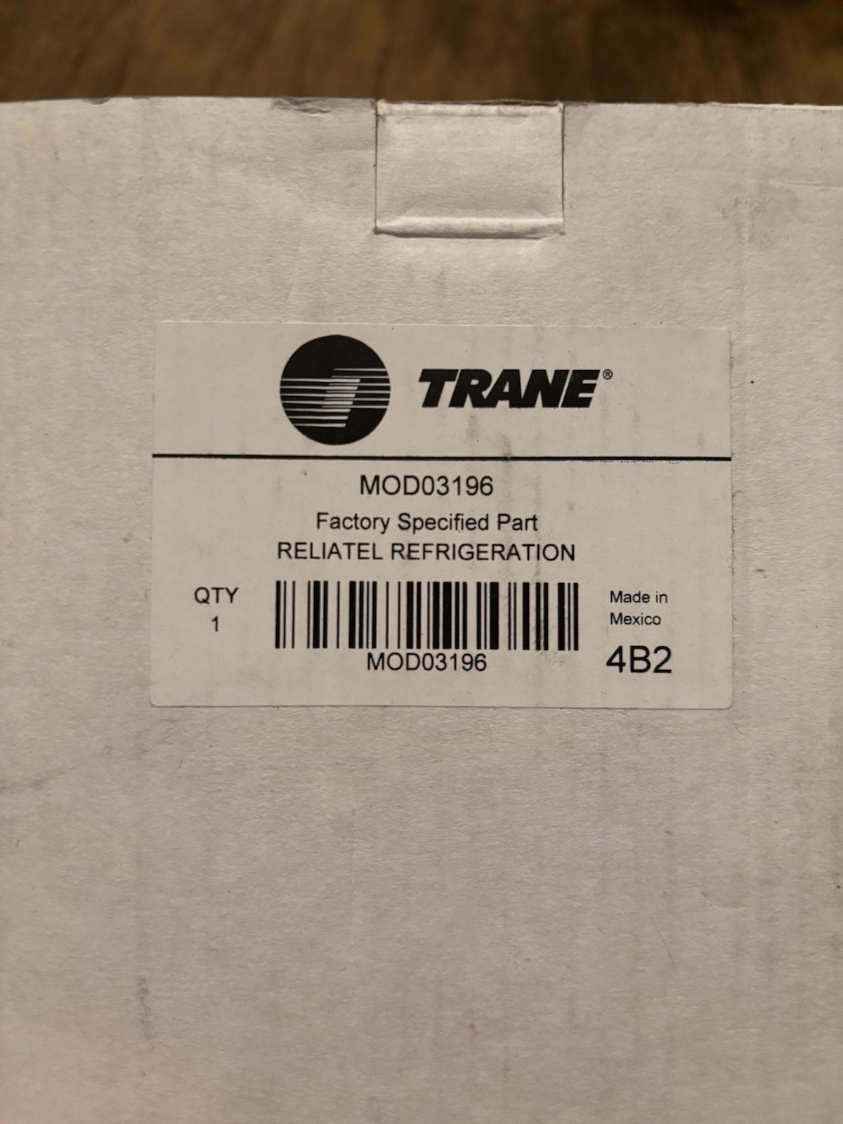 Trane MOD03196- Genuine OEM Replacement Part