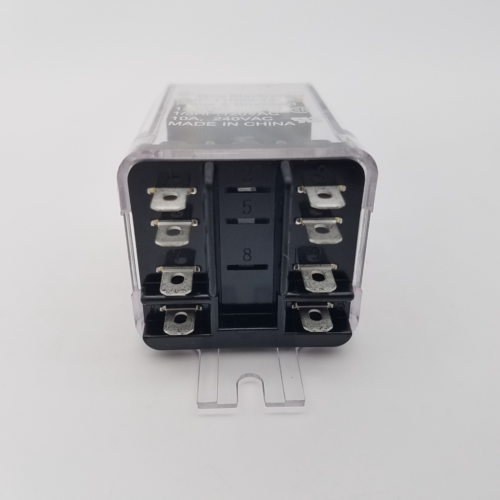 TE 12VDC Power Relay 1/3HP 120 / 240VAC 10A 2 Form C (DPDT-NO NC) KUP-11D55-12