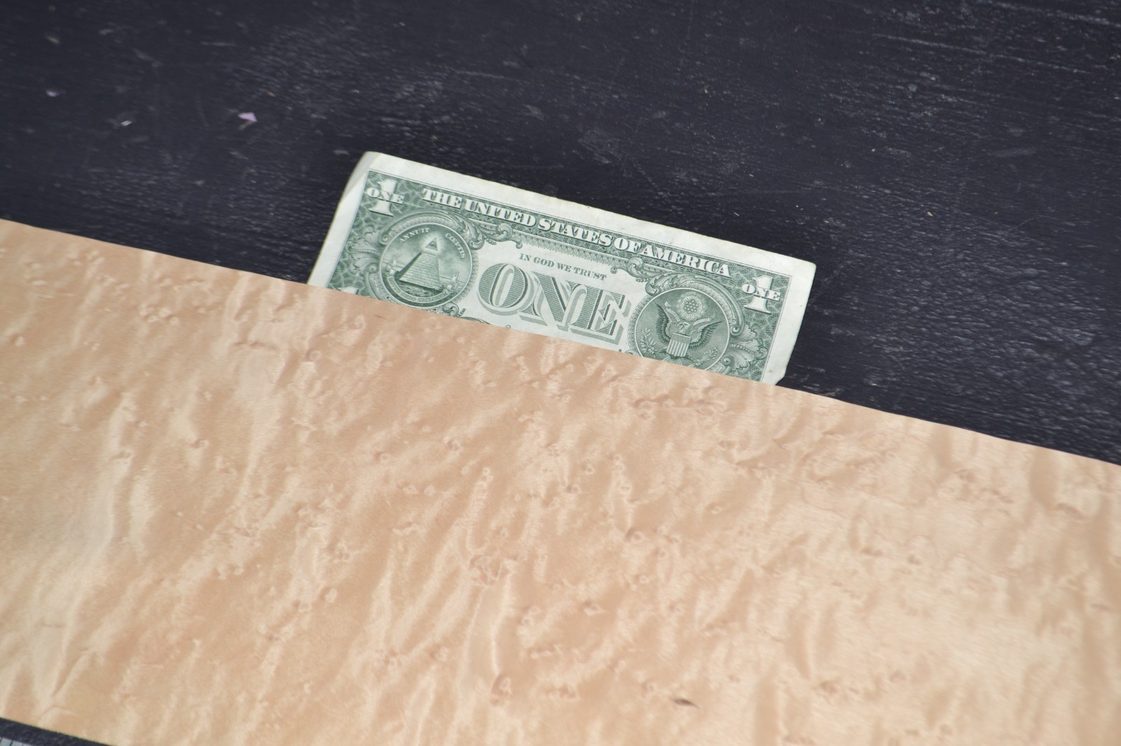 Birdseye Maple Raw Wood Veneer Sheet 6 x 47 inches 1/42nd 42084-86