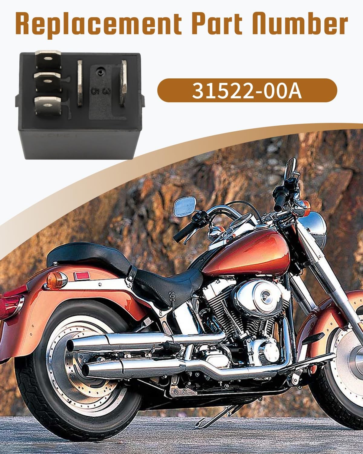 Starter Relay Fit for Harley Twin Cam 2000-2014, Softail 2000-2010 Dyna…