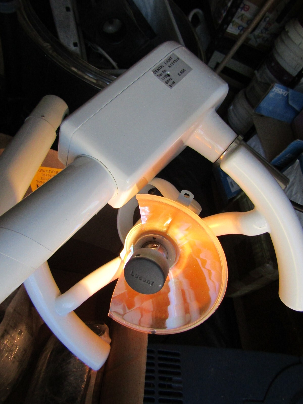 Lucent Dental Operatory Light 115V 60 Hz 61W AS-IS For Parts or Repair