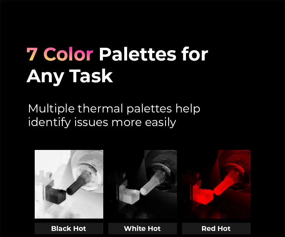 GOYOJO Handheld Thermal Camera 340×340 240×240 Resolution For Mobile Repair