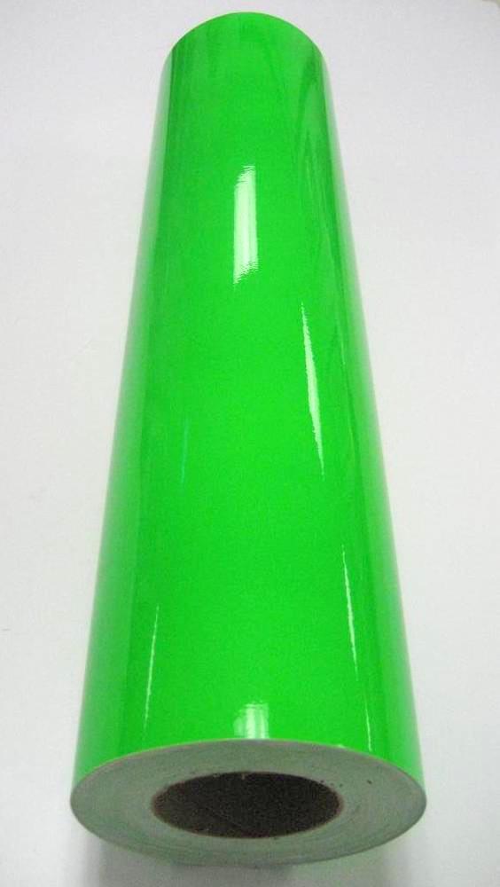 Fluorescent Green Sign Vinyl Film – Economy Grade