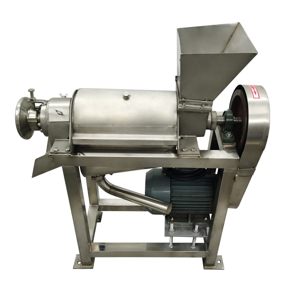 Commercial Fruit Vegetable Screw Juicer Industrial 3-phase 220v 1.5KW 0.5T/H