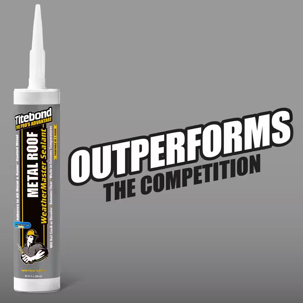 9.5 Oz. Clear Metal Roof Exterior Sealant (12-Pack)