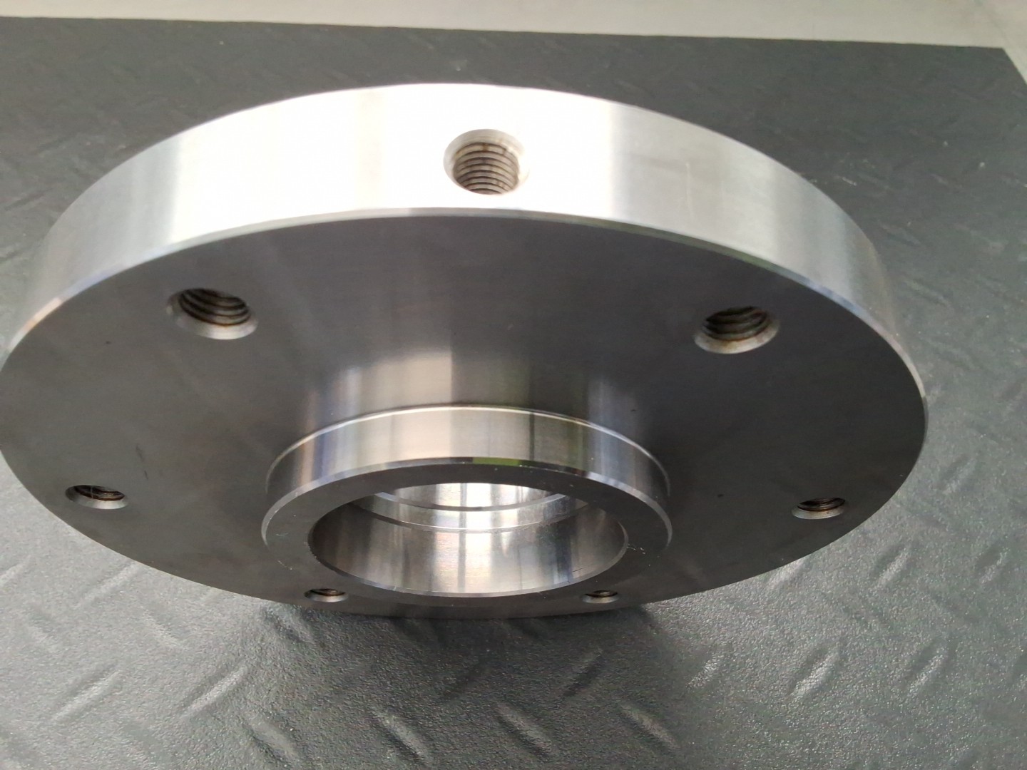Buck Chuck 6″ Adapter Plate 4° Taper A6-4DEG for Hardinge 4 Degree Taper Lathe