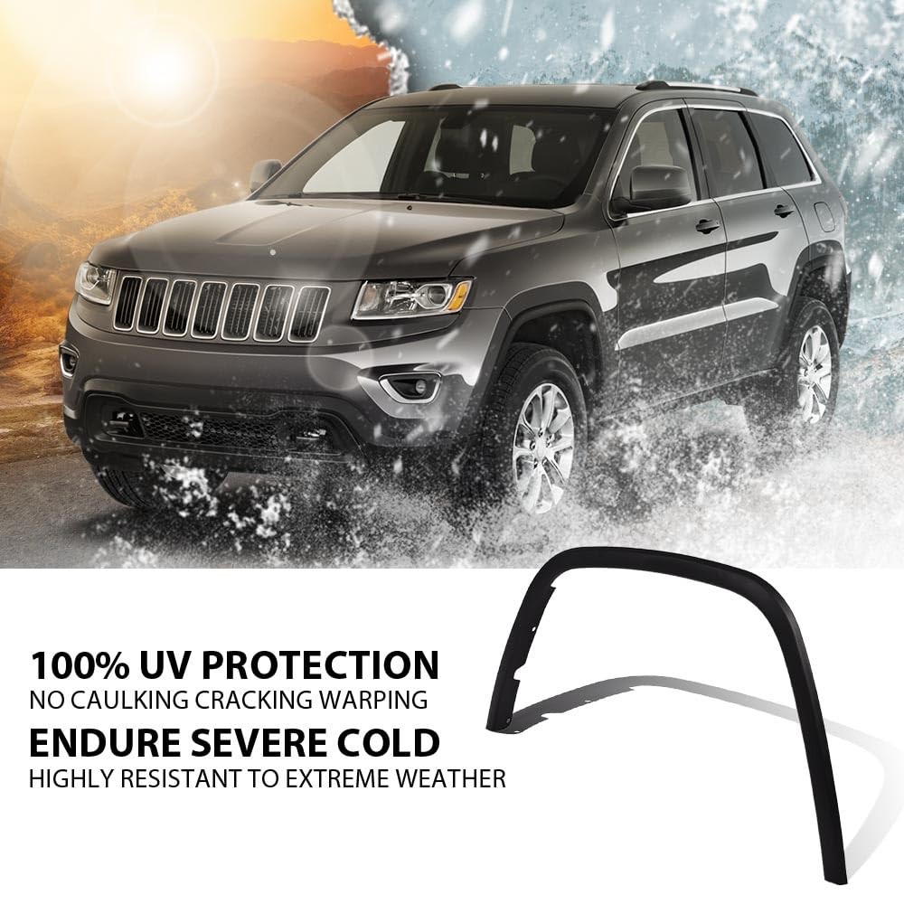 Fender Flare Front Left Driver Side for Jeep Grand Cherokee 2011-2016 1MP38RXFAE