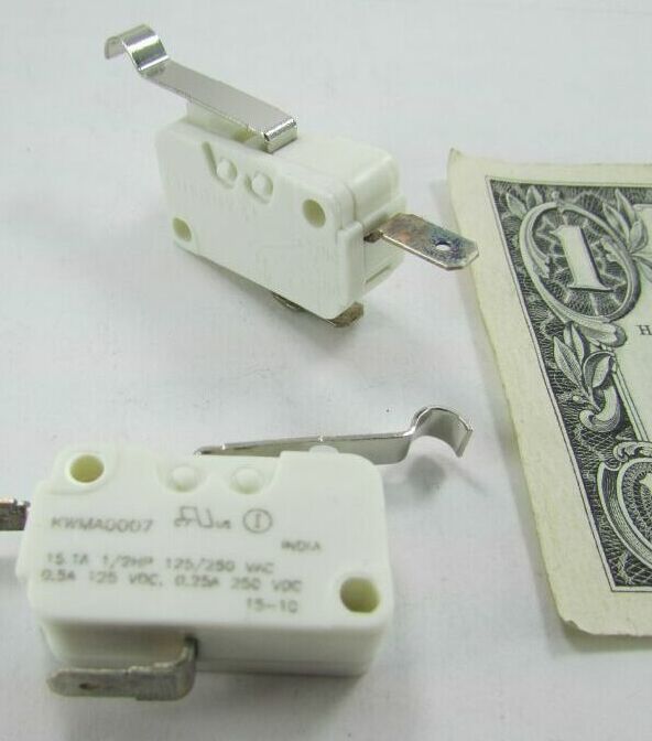 Lot 10 Cherry Lever Micro Switches 15A 125VAC/250VAC .5 HP, .5A 125VDC KWMA0007