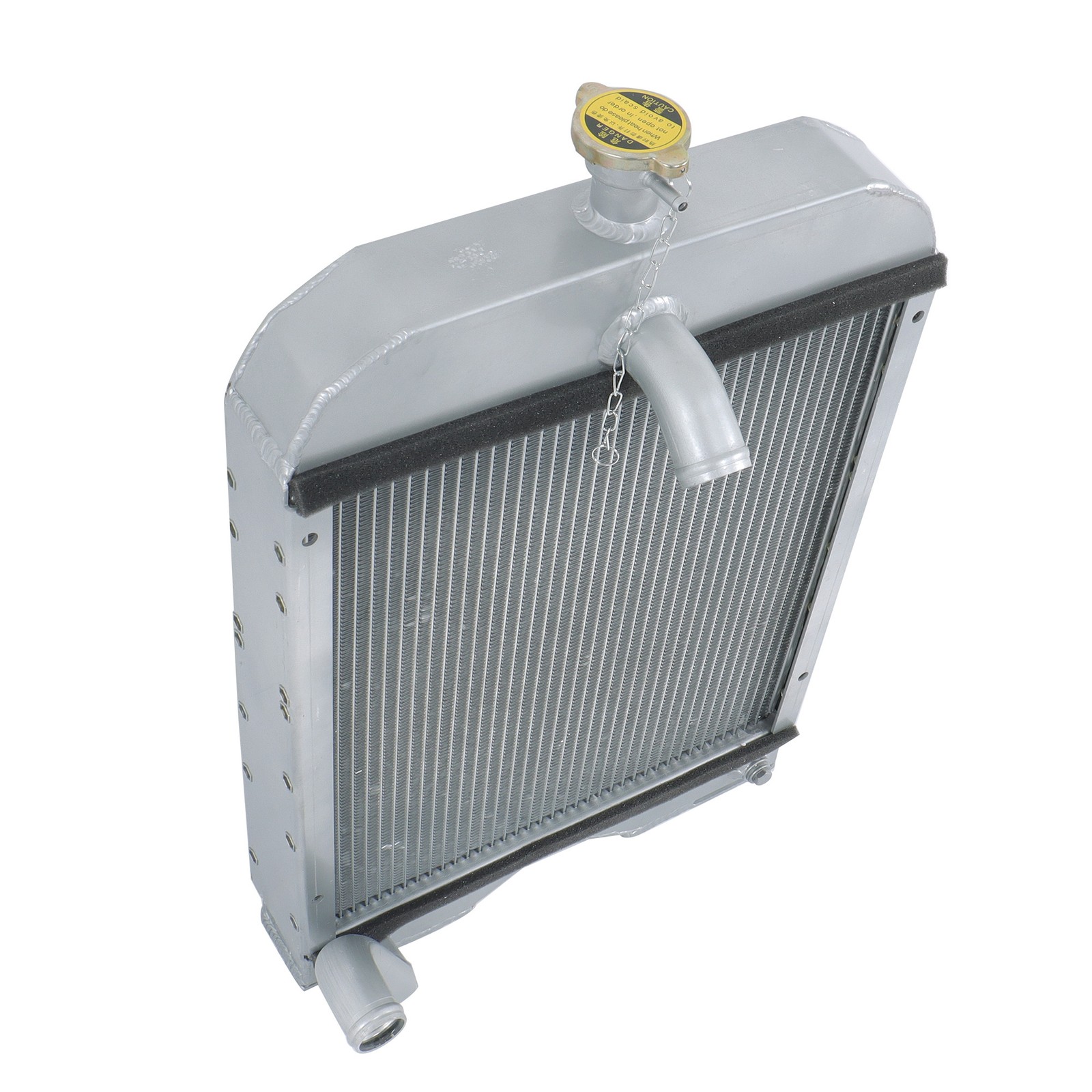 8N8005 86551430 2 low Full Aluminum Radiator For Ford Tractor 2N 8N 9N Model