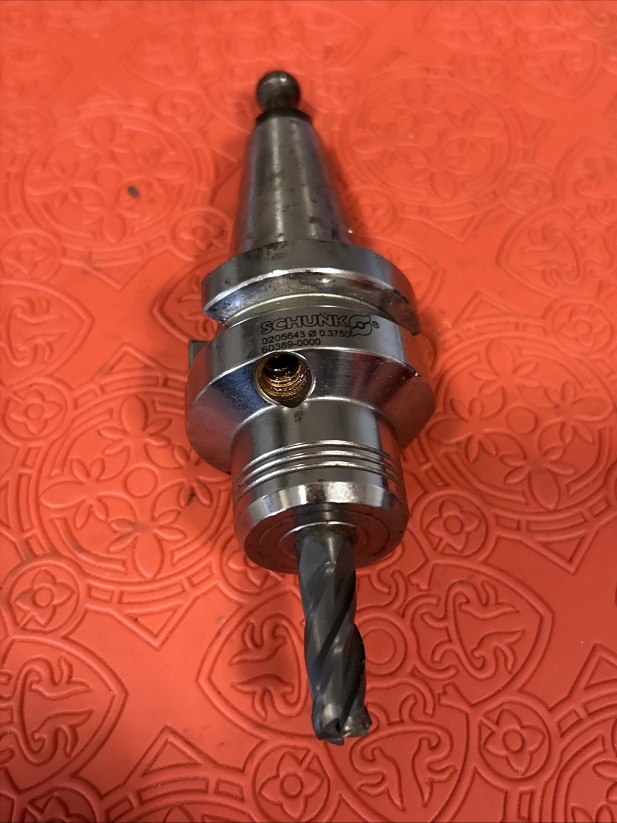 Schunk 205643 TENDO HOLDER 60289-0000 .3750”& Endmill (V30)