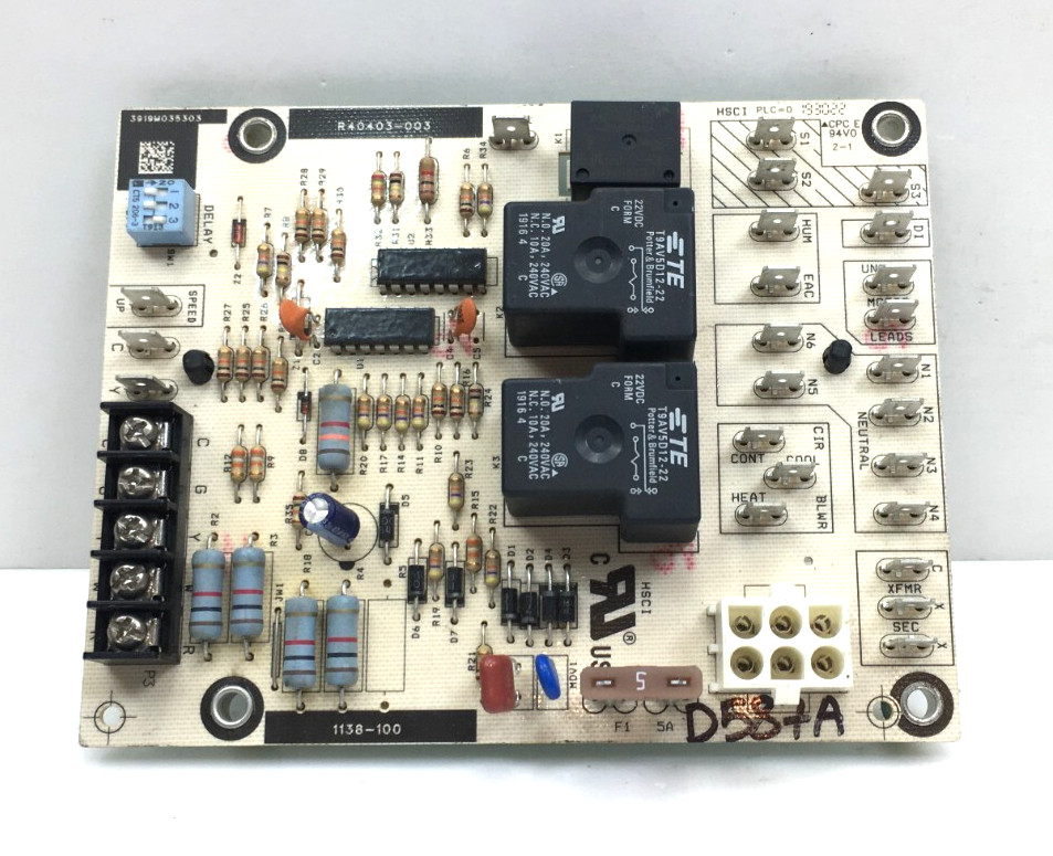 LENNOX Armstrong 1138-100 Furnace Control Circuit Board R40403-003 used #D587A