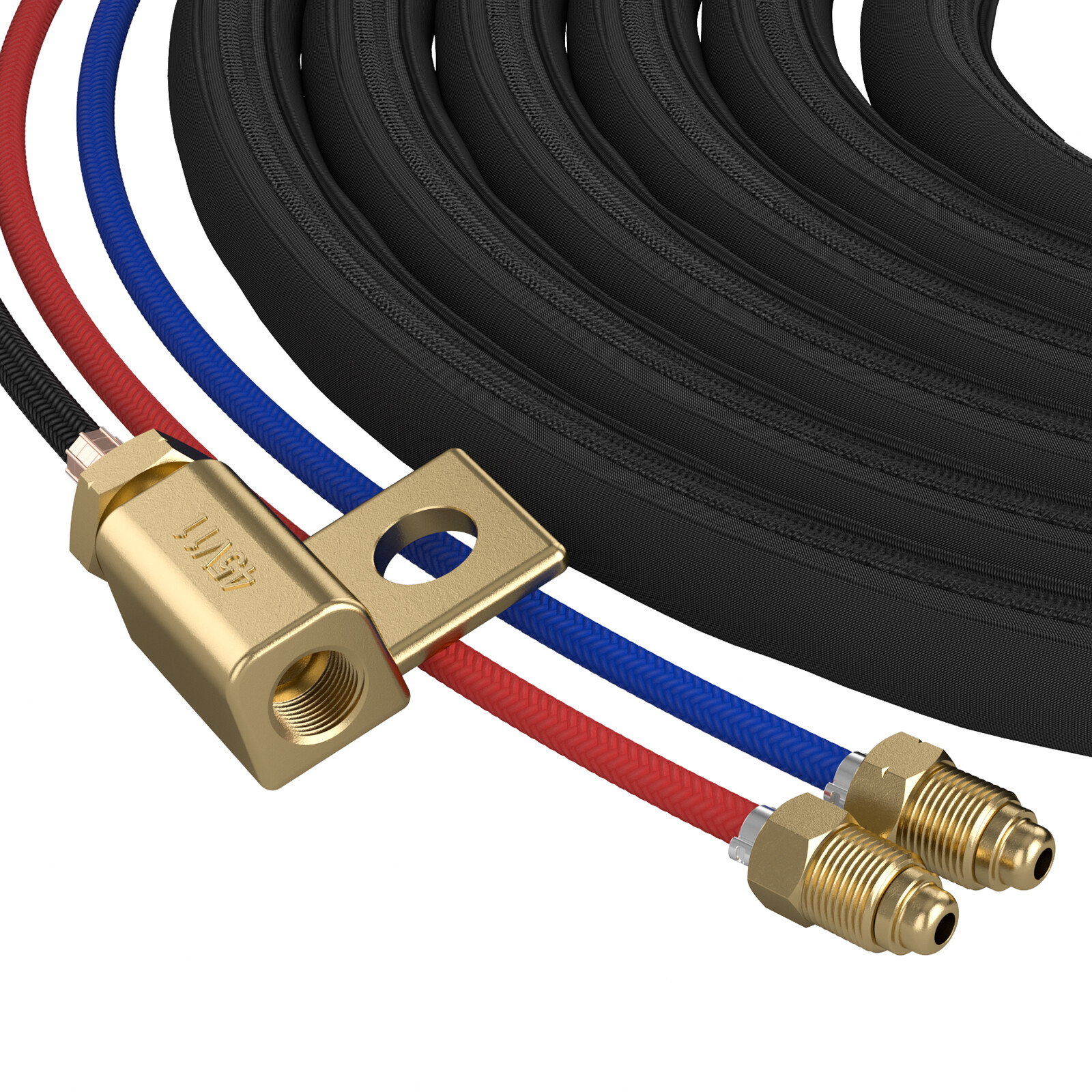 WP-20F with 45V11 Adapter Water-Cooled Flexible TIG Welding Torch 25ft 250Amp