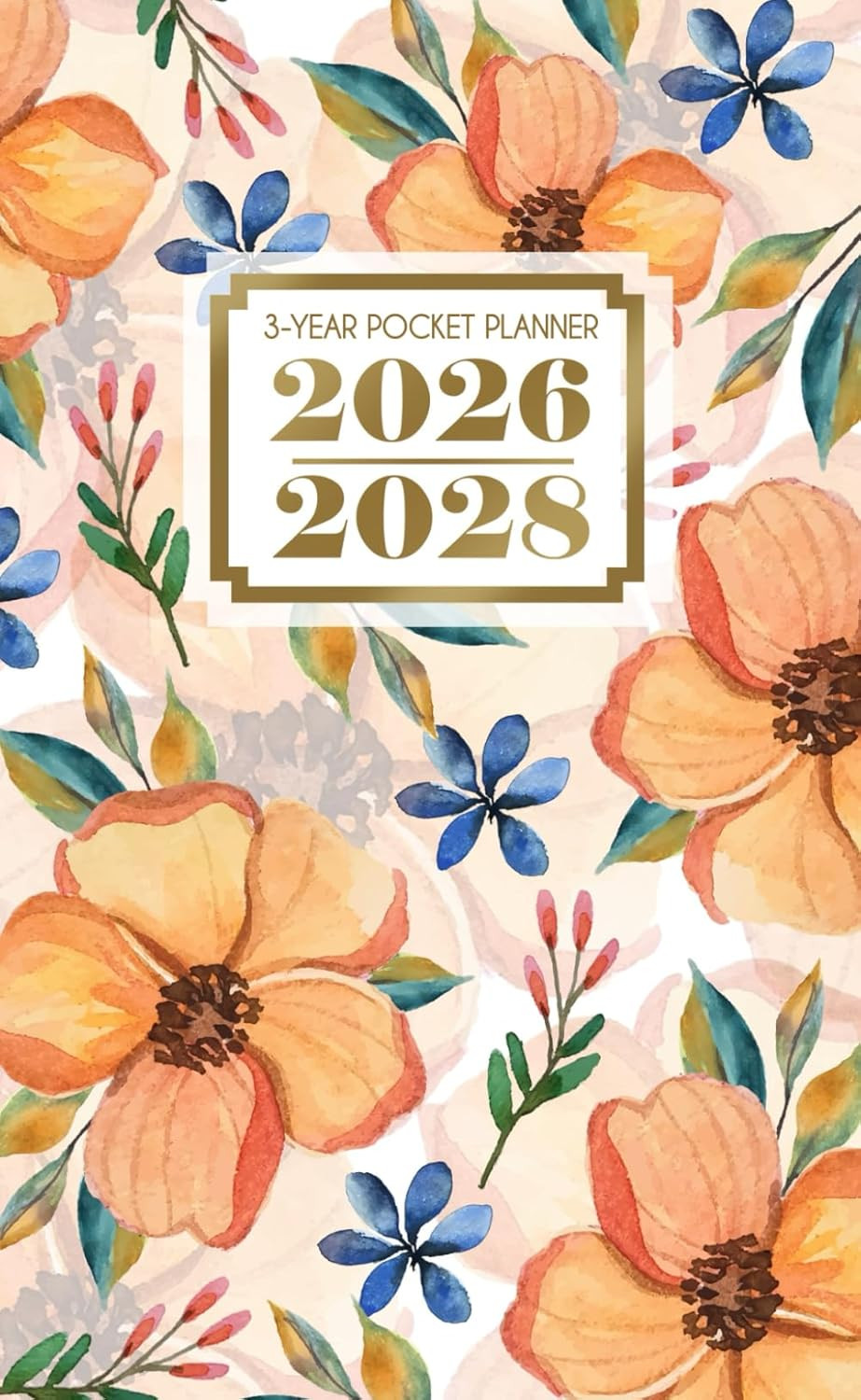 3-Year Pocket Planner 2026-2028: Stay Organized for 36 Months from January 2026