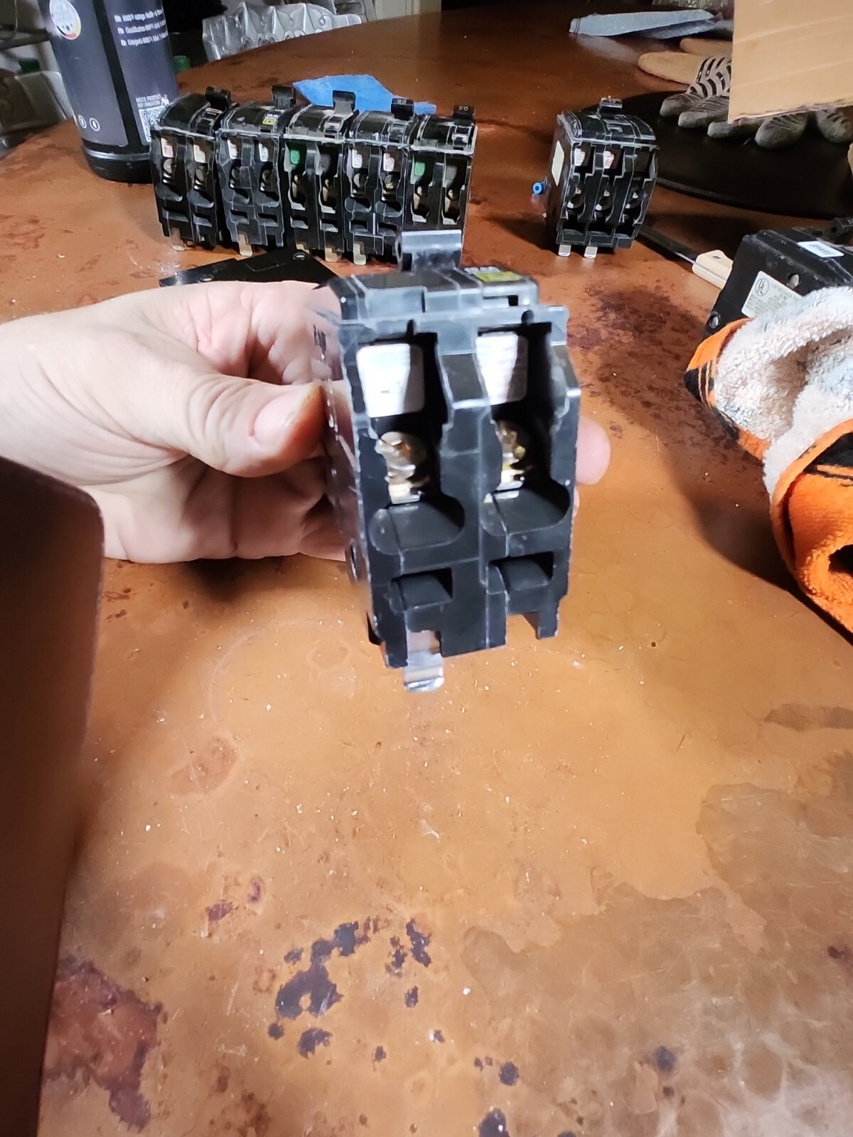 Square D QO210 2 Pole 120/240V 10A Plug In Circuit Breaker