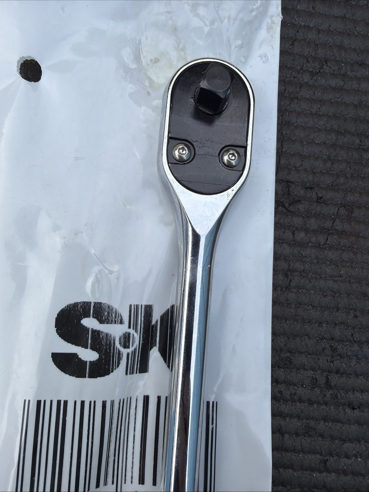 SK PROFESSIONAL TOOLS USA MADE 80181 Hand Ratchet, 8 in, Chrome, 1/4” S-K