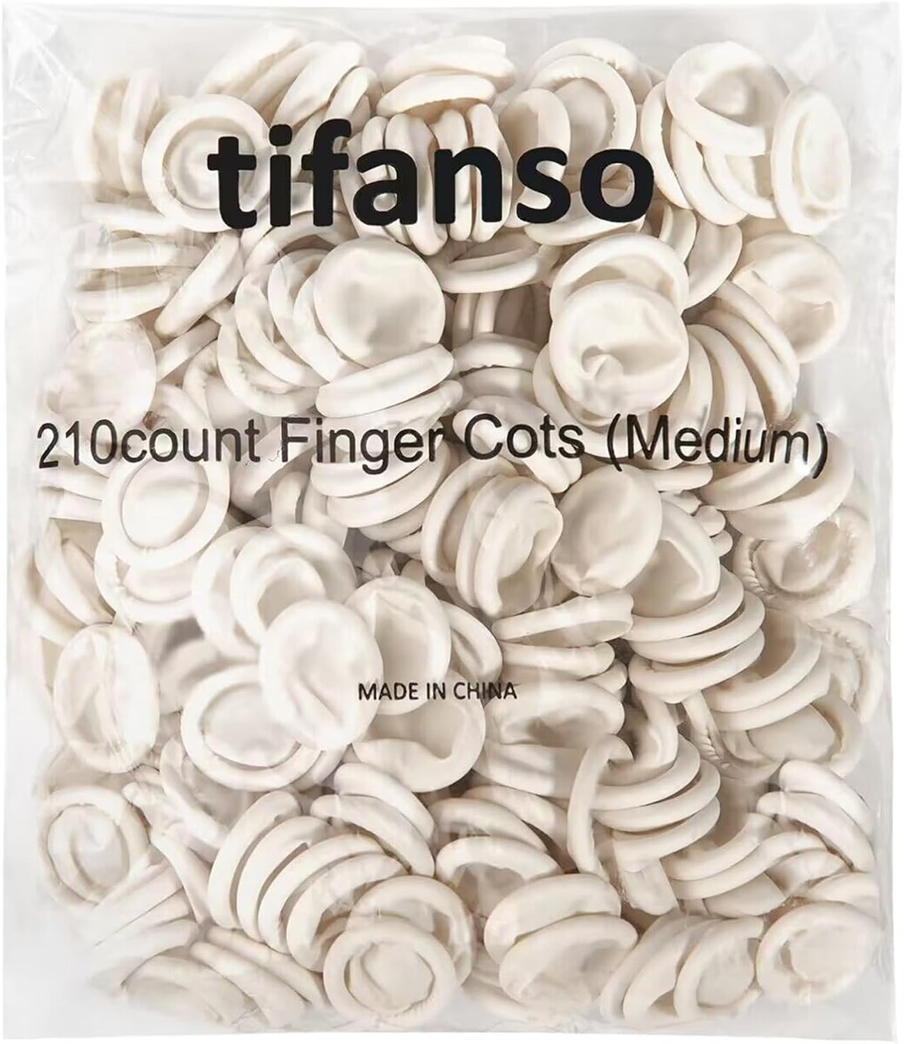 210PCS Latex Finger Cots Protective Covers Anti Static Clean Craft Work