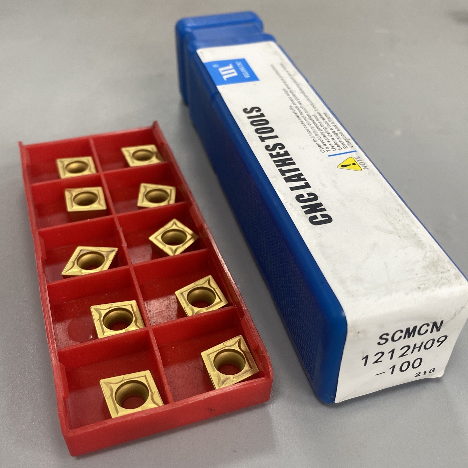 1/2 Lathe Turning Tool Holder SCMCN1212H09-100 + 10PCS Carbide insert CCMT09T304