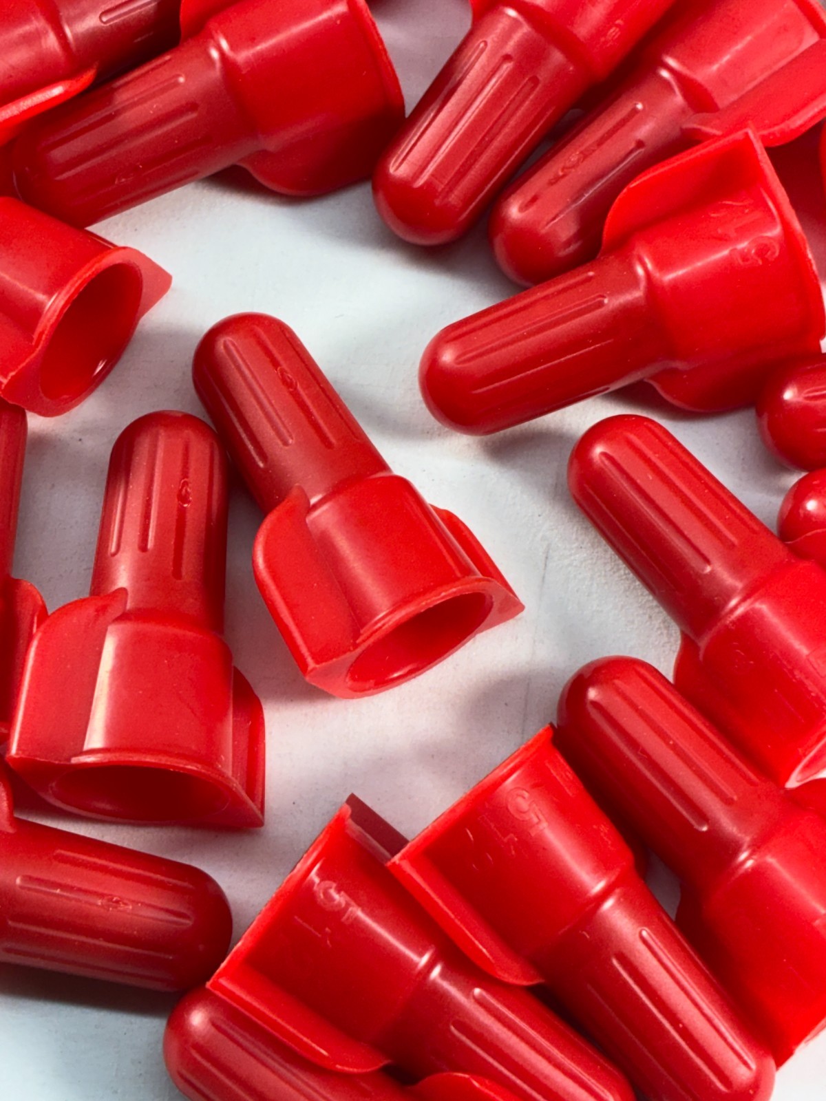 Red Wire-Nuts 3M Spring Connectors (45-PACK) #20 up to #8 wire NEW Job Leftovers