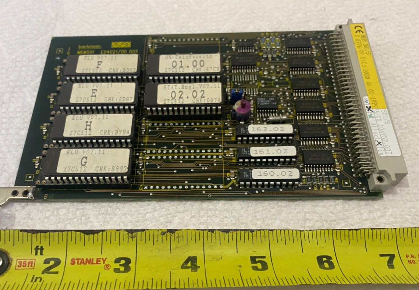 Bachmann Electronic MEM501/S Board E04021/00-005