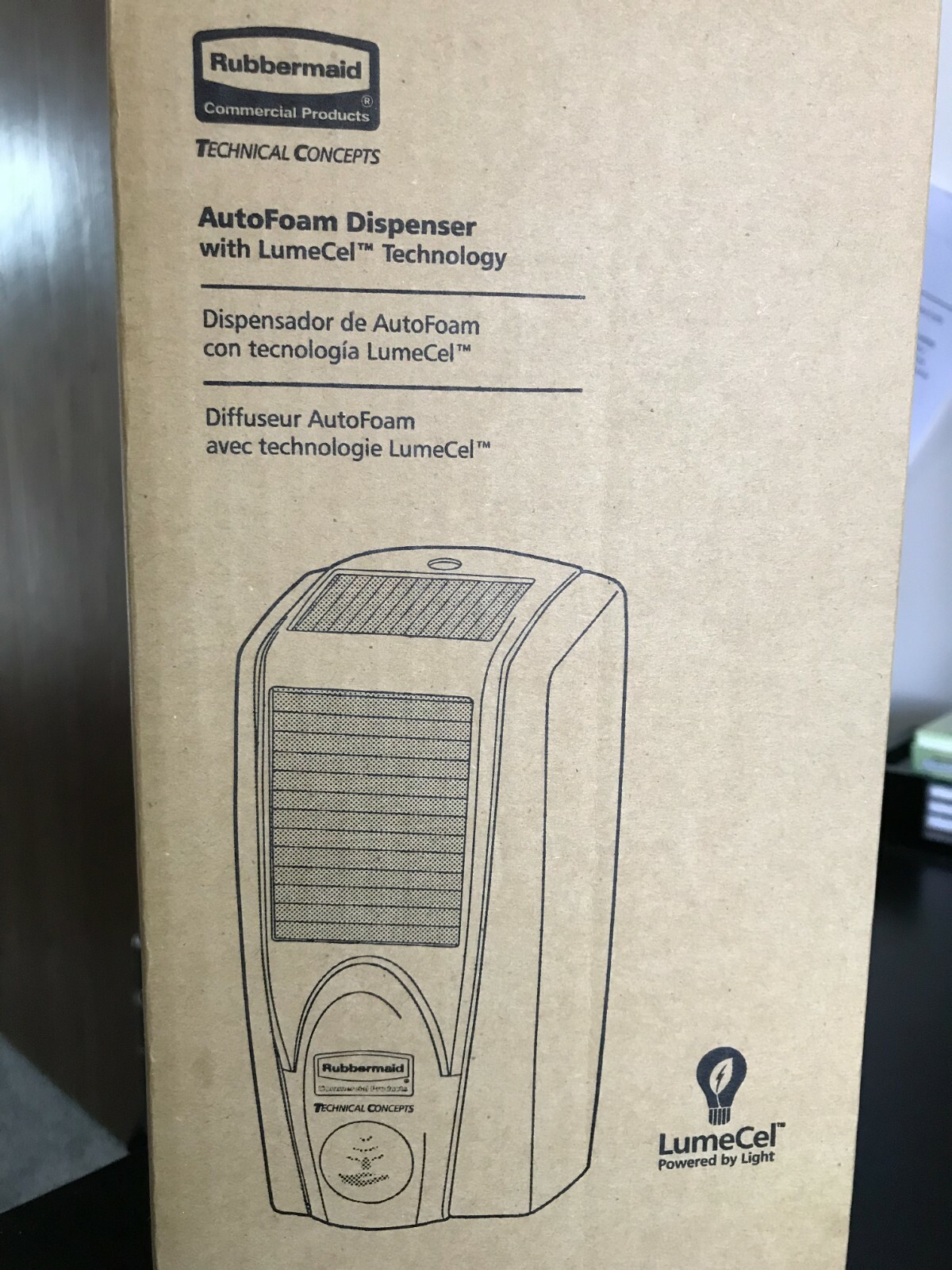 REDUCED! NEW IN BOX! Rubbermaid Commercial TOUCHLESS Soap Dispenser !!