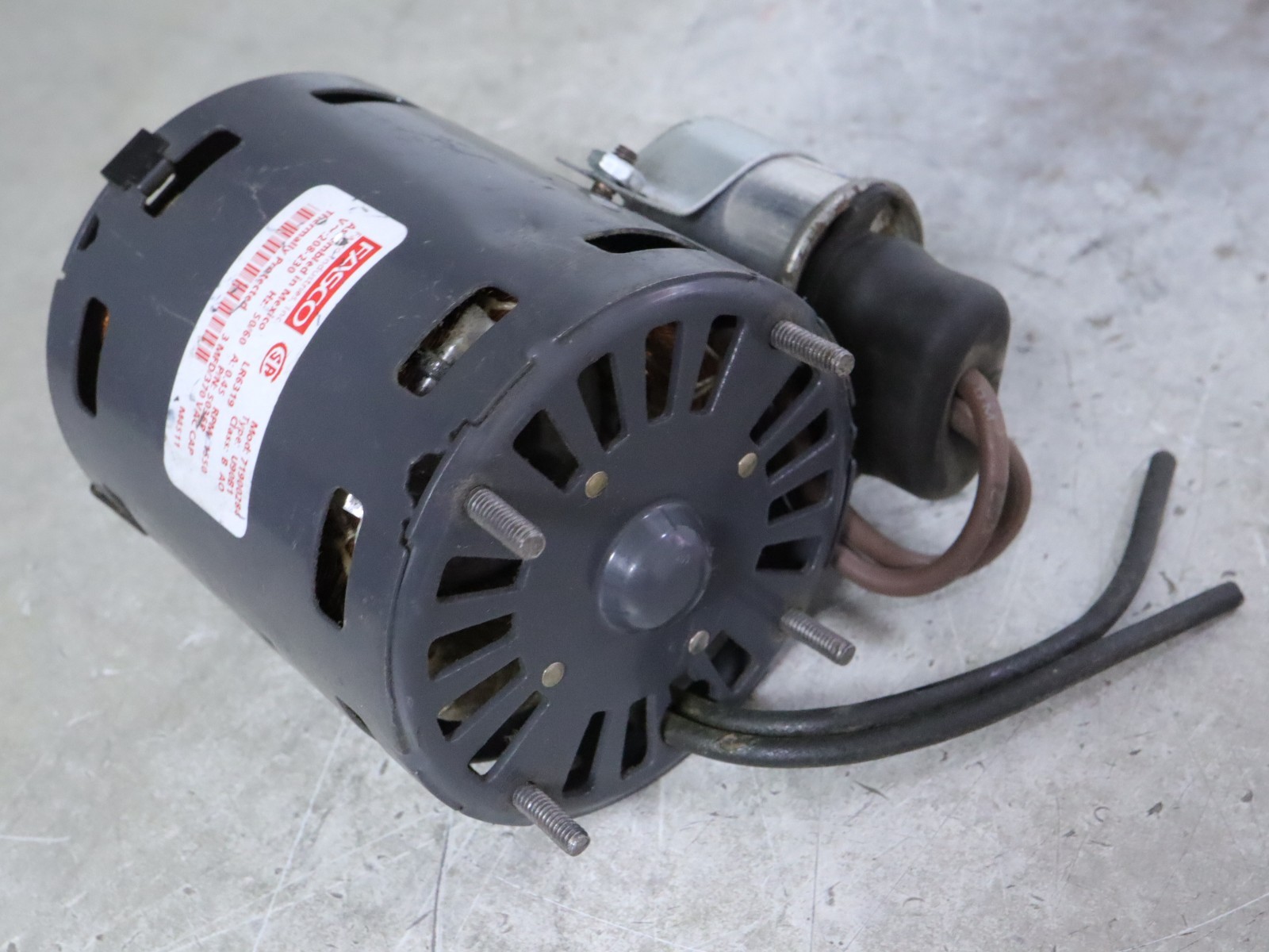 FASCO 5036P Refrigeration Fan Motor 71900284 1550RPM 208/230V 0.45A U90B1
