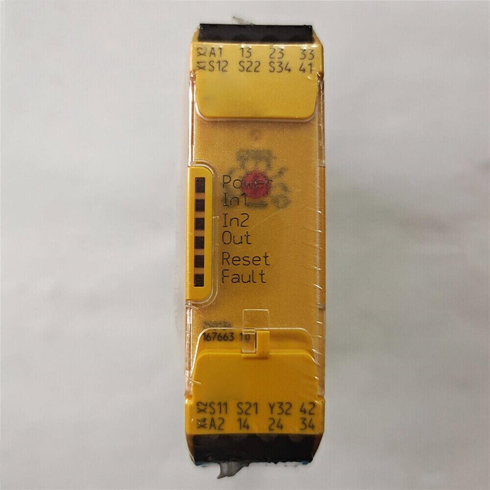 New 750134 Safety Relay For Pilz PNOZ s4 48-240VACDC 3n/o 1n/c