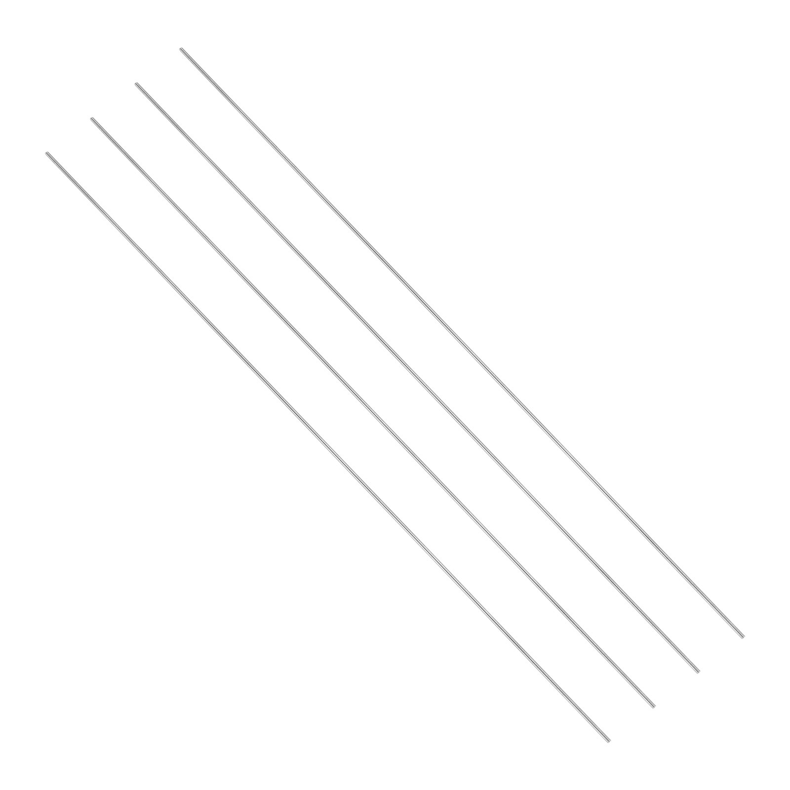 4 pcs 1.6mm Dia 356mm Length GR5 Metal Solid TC4 Titanium Round Bar[0.06 x 14IN]