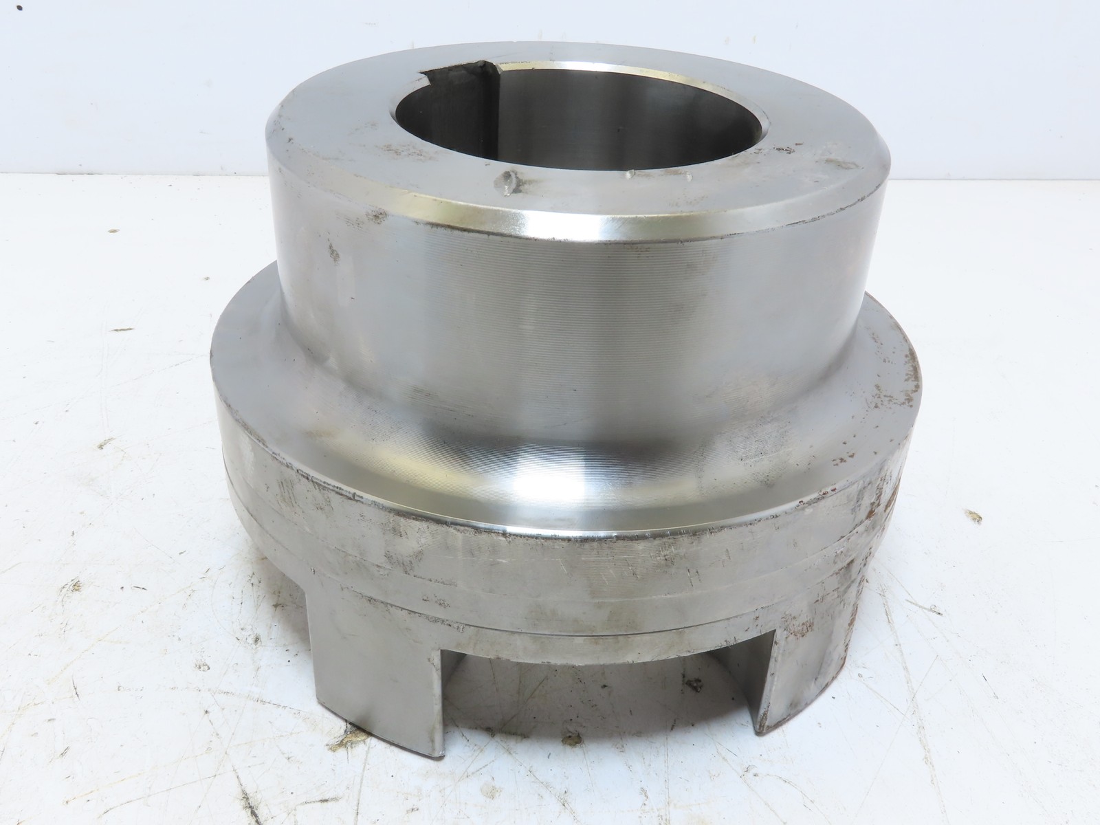Rotex KTR Size 90 Flexible Curved Jaw Hub Shaft Coupling Steel Half 95 MM Bore
