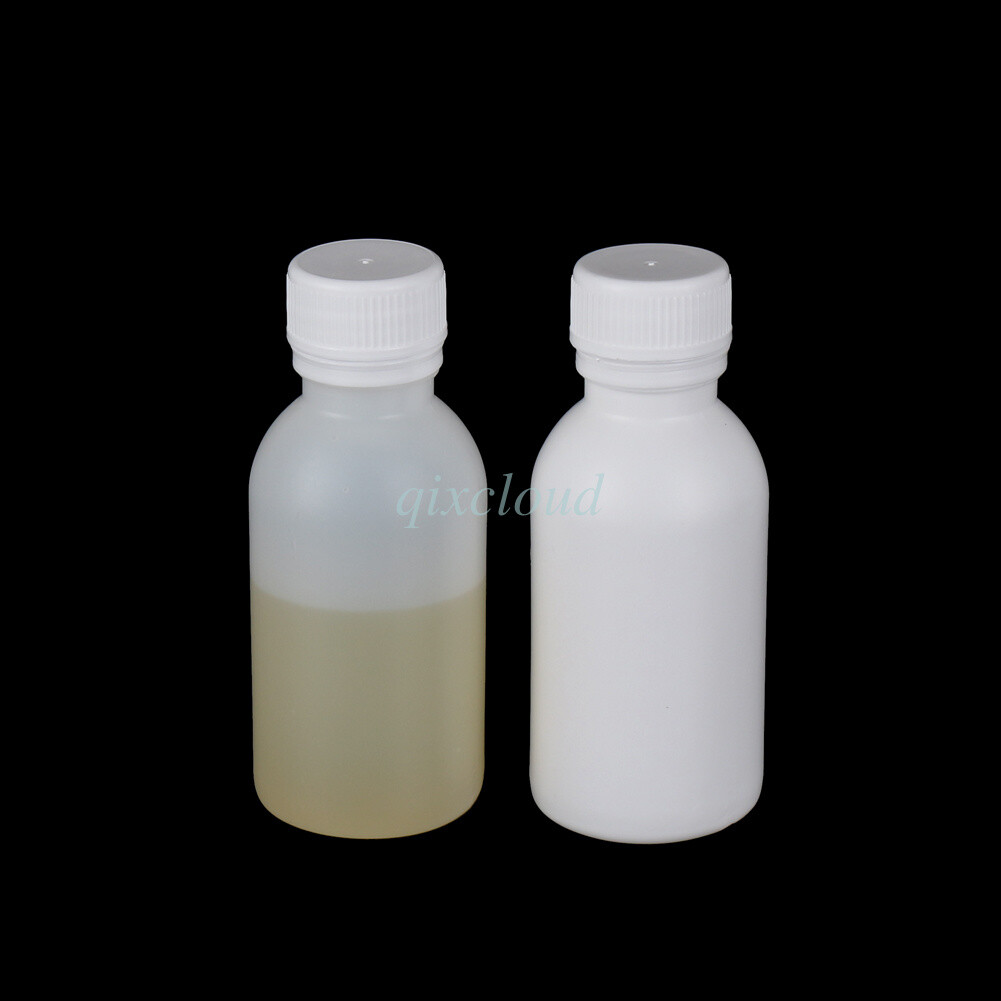 Lot 100ml 250ml 300ml 500ml Round HDPE Bottles Lab Plastic Liquid Reagent-Bottle