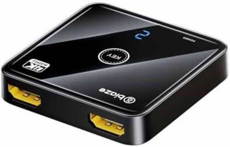 HDMI Switch 4K 60Hz Bi Directional 2 Input 1 Output No External Power PS5 PS4