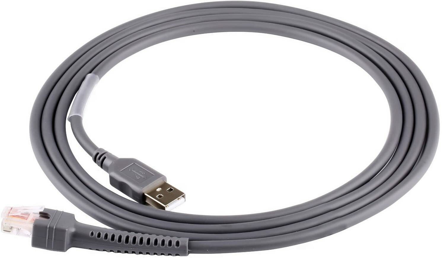 100x 7FT USB Cable Barcode Scanner Cord For Symbol LS2208 CBA-U01-S07ZAR