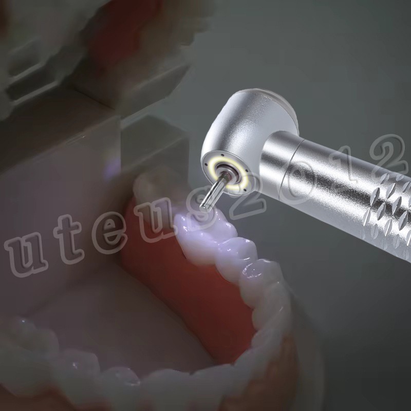Dental Ring LED Integrate E-generator High &Low Speed Handpiece 4 Holes Turbine