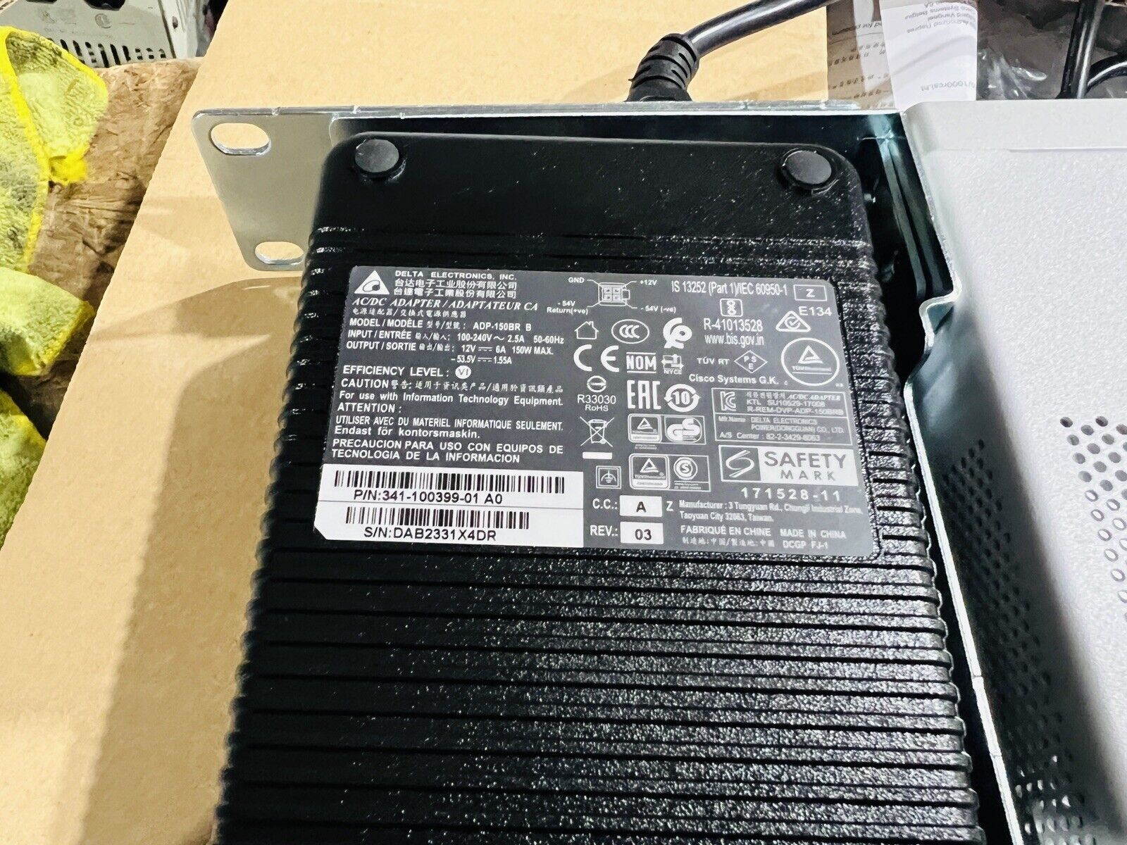CISCO C1111-8PWB INM3710BRA ISR 1100 SERIES 8PW ADP-150BR B COVERED SN