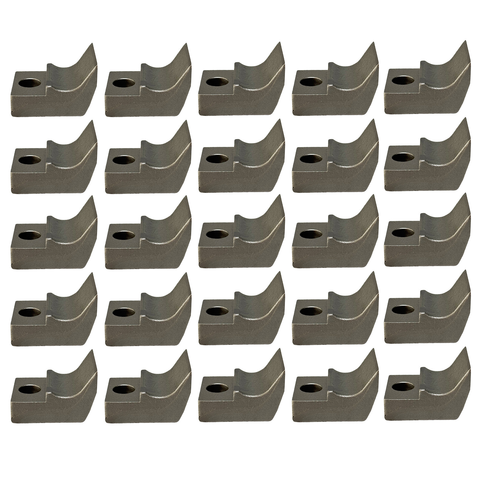 Fit For FAE CAT Mulchers With C/3 Rotor 570-21233 25Pcs C/3 Teeth US Stock