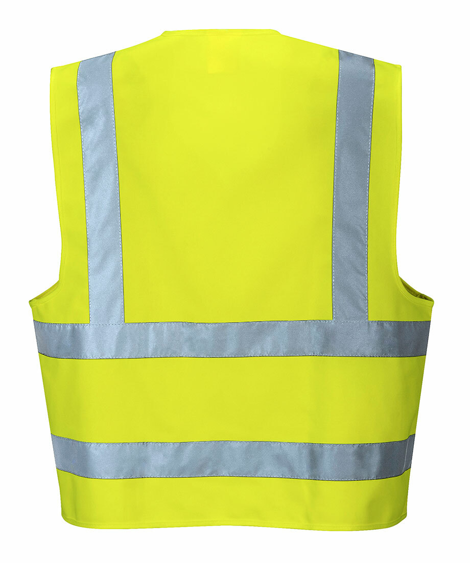 Portwest C470 Hi-Vis Reflective Two Band & Brace Lightweight Cooling Vest ANSI