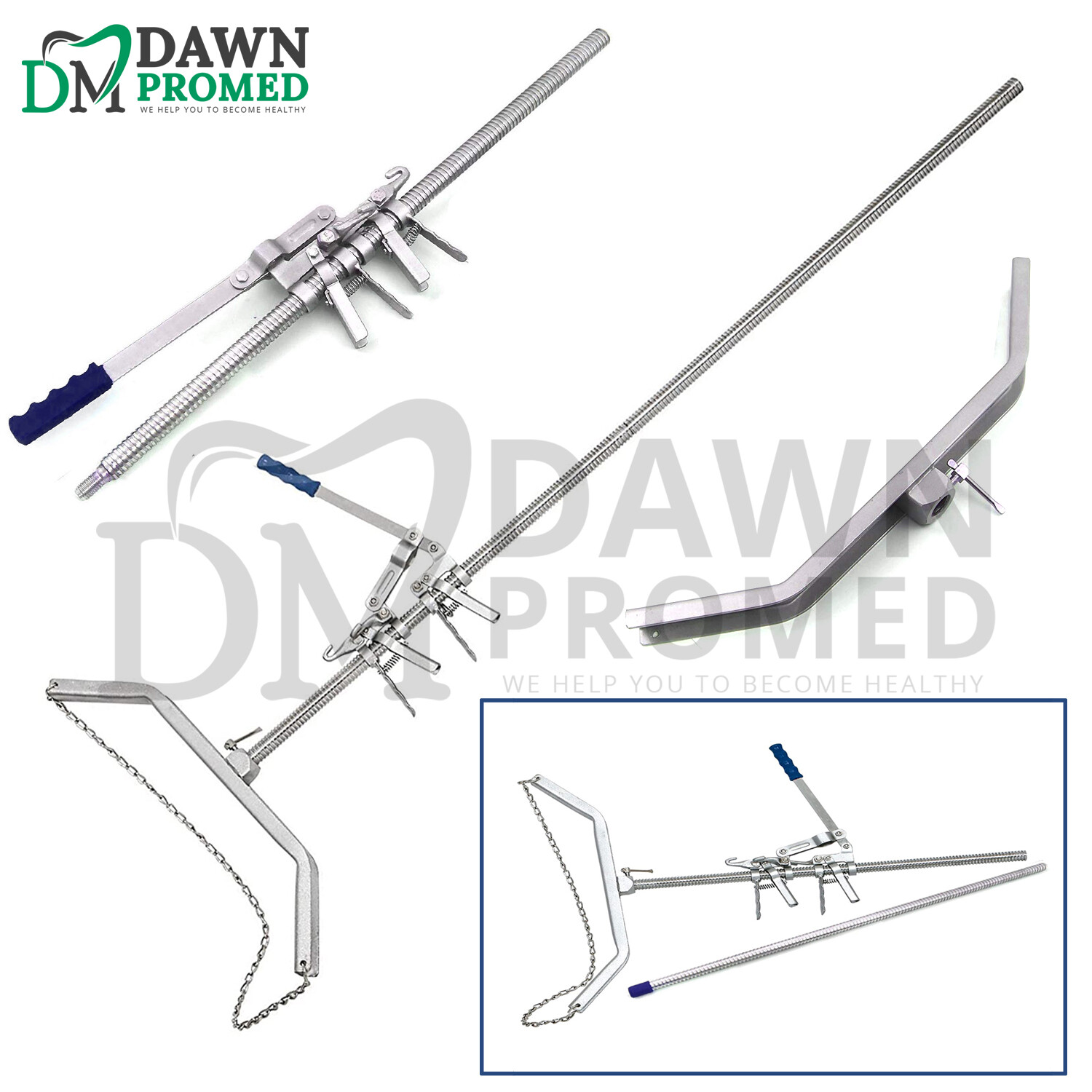 Ratchet Calf Puller 65″ Calving Extractor Surgical Veterinary Inst German Grade