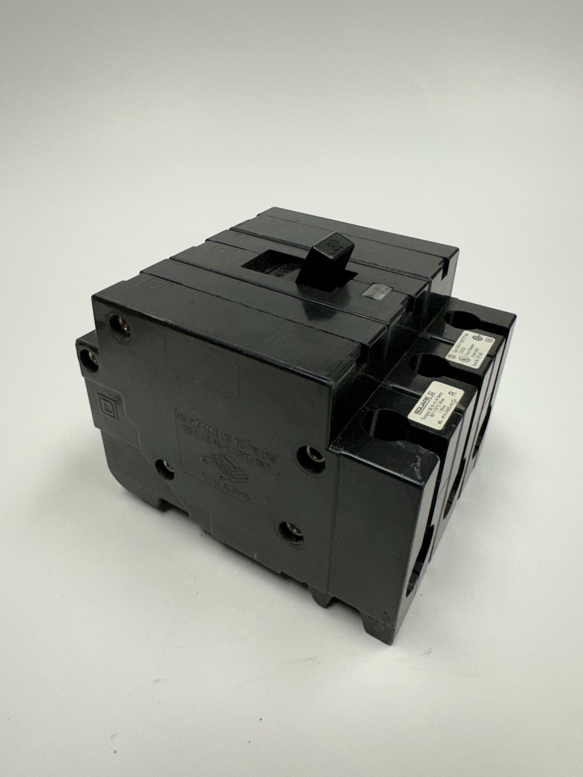 EHB34030 Square D 30 Amp 480V 3 Pole Bolt On Circuit Breaker New Surplus