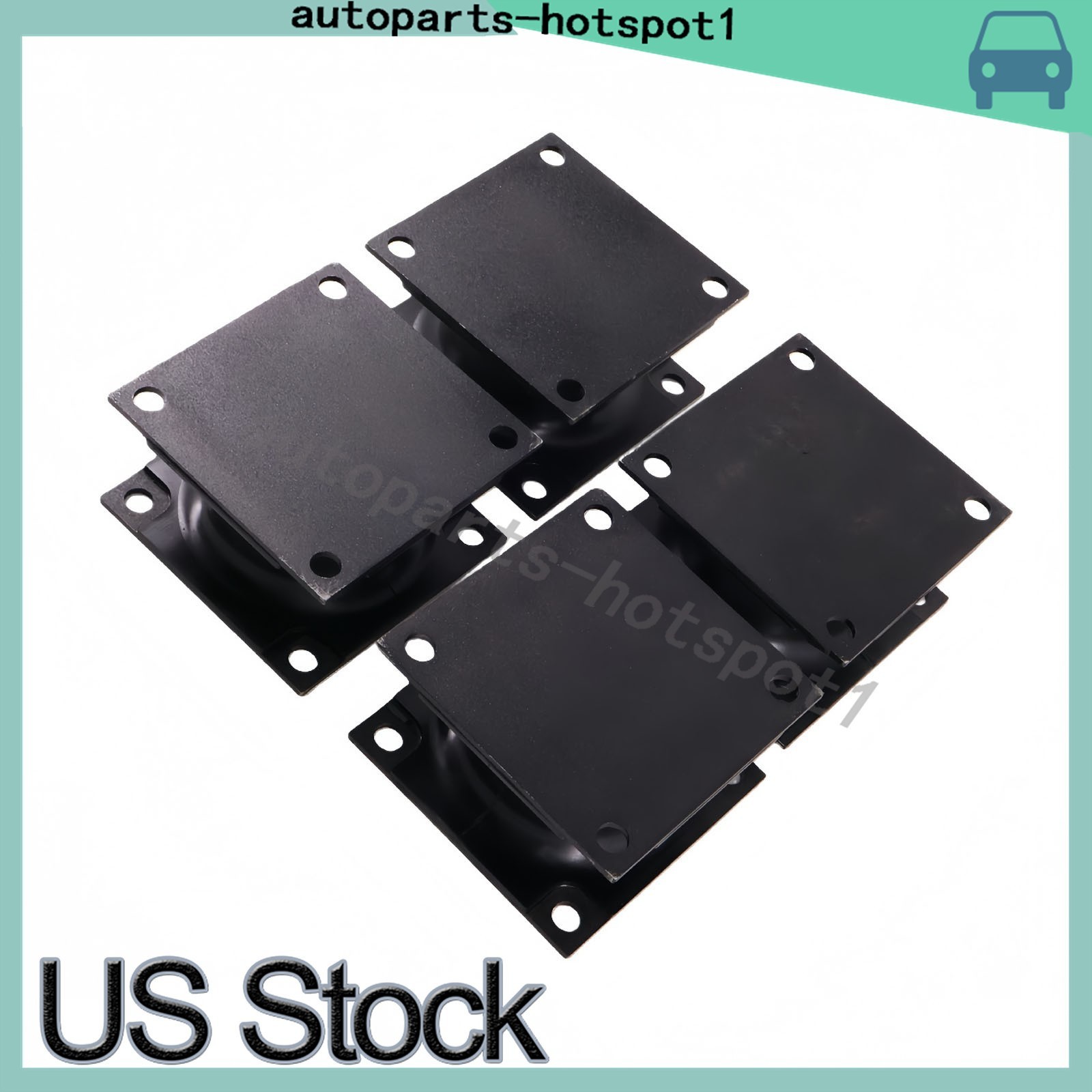 4X Vibratory Plate Compactor Rubber Isolator Shock Mount Fits Stanley Hydraulic