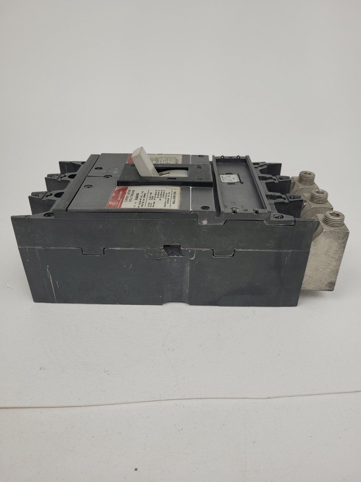 SGLA36AT0600 GE 600 Amp Max Circuit Breaker w/ 500A SRPG600A500 Plug + Hardware