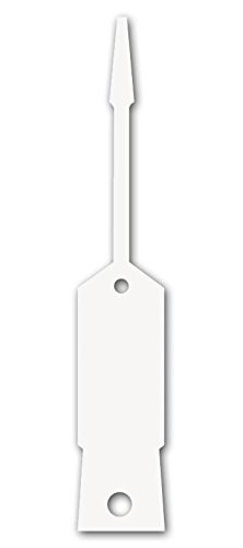 SelfLock Arrow ID Key Tags Or Car Parts Tags 1,000 per Pack White