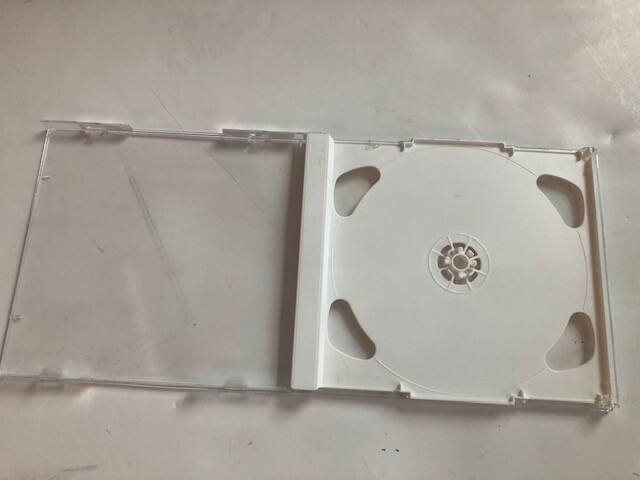 5 Top Quality 10.4mm Very Rare Brilliant Double 2 CD Jewel Cases w/White Tray