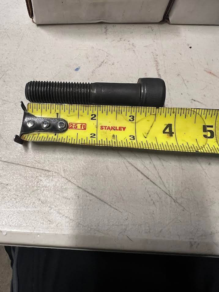 Lot of 20 CL12.9 M16X2.0X80 Socket Head Screws 3 in. Grade 8 Partially Threaded