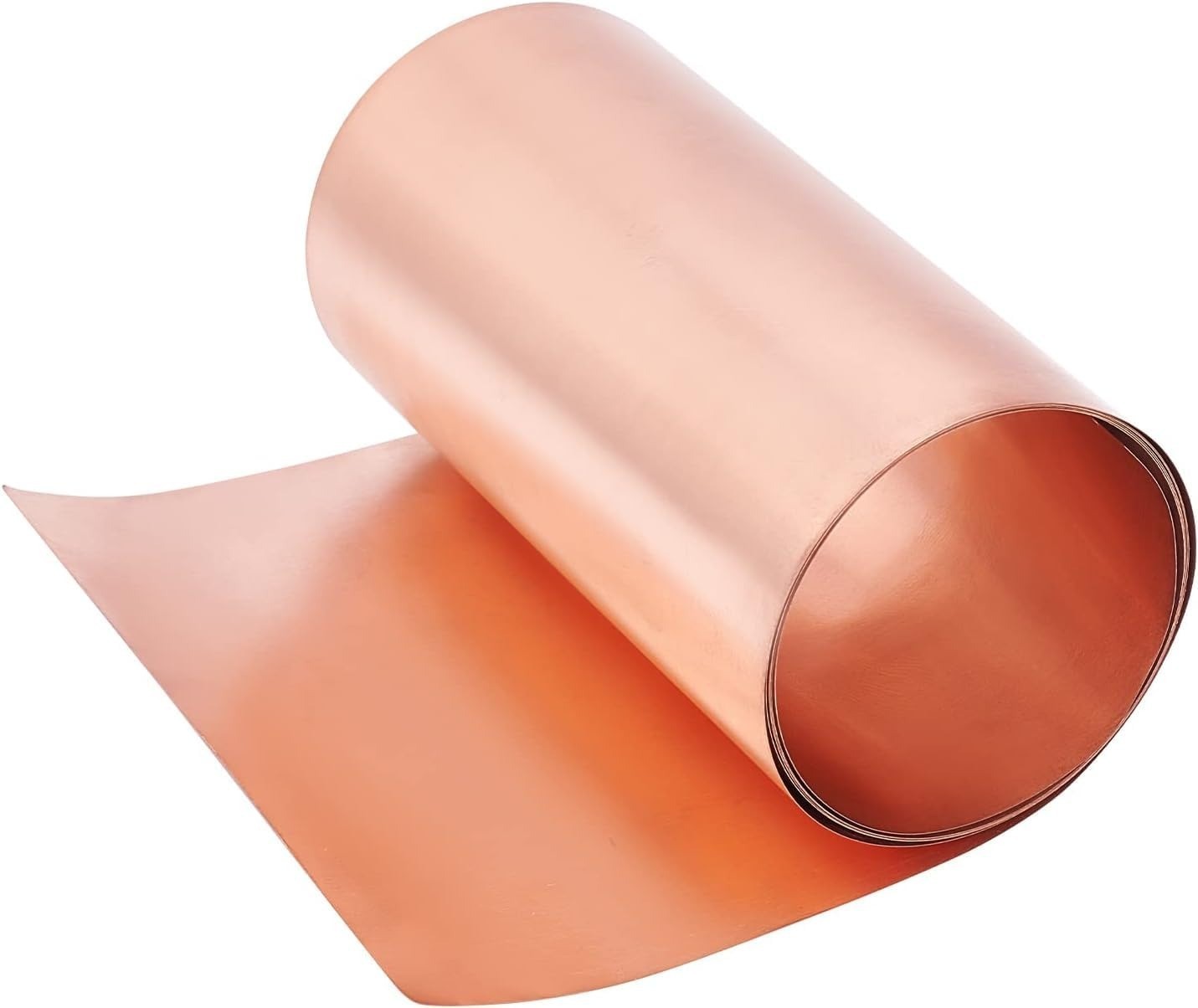 Copper Sheet Roll Metal Foil Plate 39.4“ x 7.9”